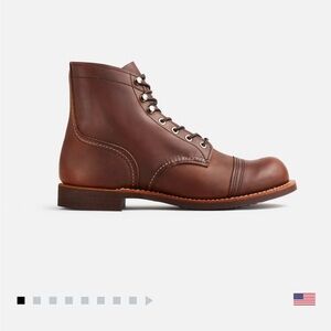 Red Wing Iron Ranger Boots sz 10